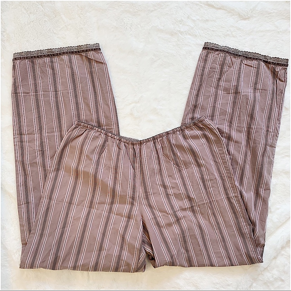 LA SENZA | Striped wide leg PJ pants size S